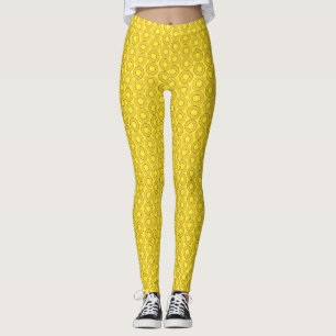 Leggings Butterscotch Retro Donuts