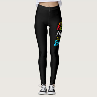 Leggings Bye Bye Kindergarten Hola verano