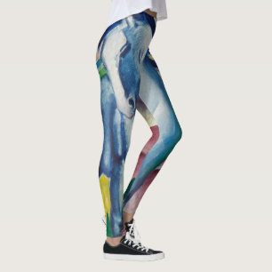 Leggings Caballo Azul de Franz Marc, Arte Antiguo de Bellas