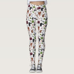 Leggings Caballo Lover - Divertido equitación ecuestre<br><div class="desc">Las leggings perfectas para el amante de los caballos en tu vida. El diseño incluye iconos de caballo colocados sobre un fondo blanco.  Perfecto para el establo,  el evento de caballos,  el ejercicio o el desgaste diario.</div>
