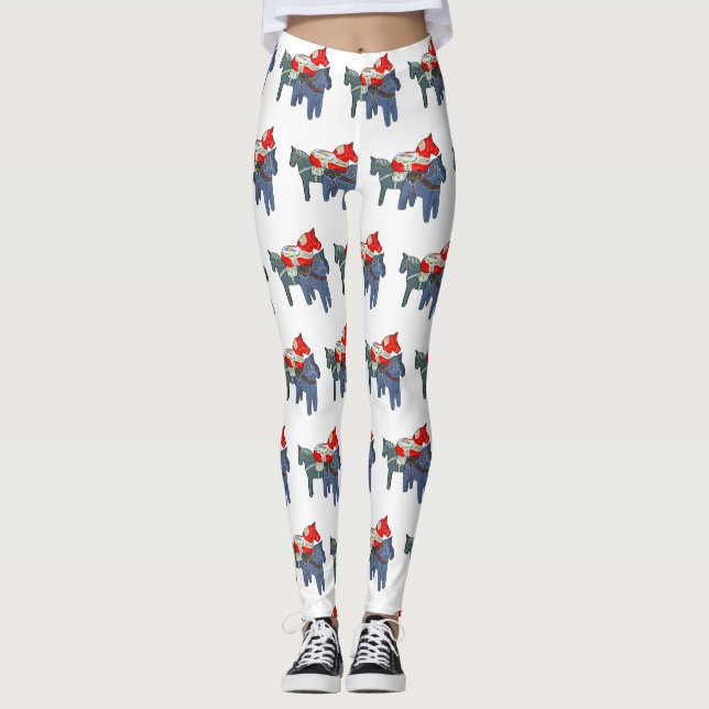 Leggings Caballos de Dala (Anverso)