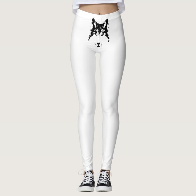 Leggings Cabeza de lobo (Anverso)