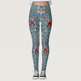 Leggings Cabeza de serpiente, William Morris