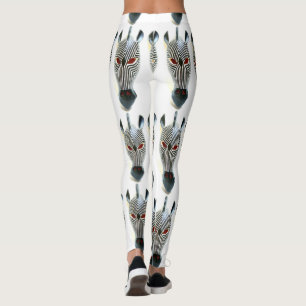 Leggings cabeza de zebra