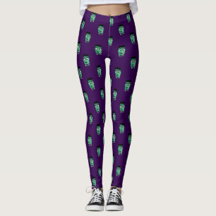 Leggings Cabeza del Monstruo de Frankenstein