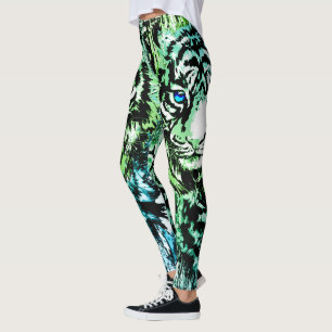 Leggings Cabeza del tigre blanco de Guay - Piernas del tigr