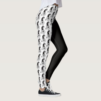 Leggings Cabra que monta una bici