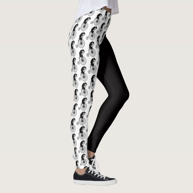 Leggings Cabra que monta una bici (Derecha)