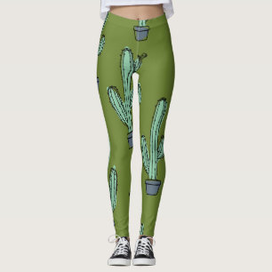 Leggings Cactus en el Ilustracion Pot