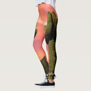 Leggings Cactus gigante del Saguaro, polainas conocidas