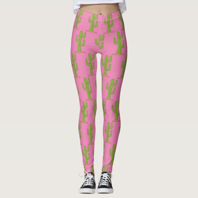 Leggings Cactus Thunder_Cove del Saguaro (Anverso)