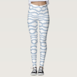 Leggings Cadena de las polainas de las perlas
