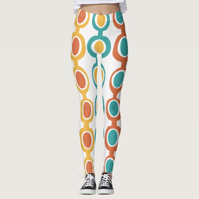 Leggings Cadena moderna de mediados del siglo (Anverso)