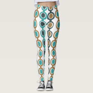 Leggings Cadena moderna de mediados del siglo XX más oscura