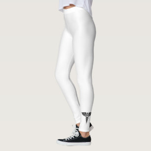 Leggings Caduceus Medical Insignia
