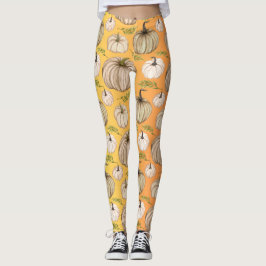 Leggings Cae la picazón de la calabaza cosecha otoño Día de