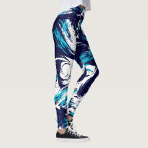 Café de impresión oceánica profunda personalizado