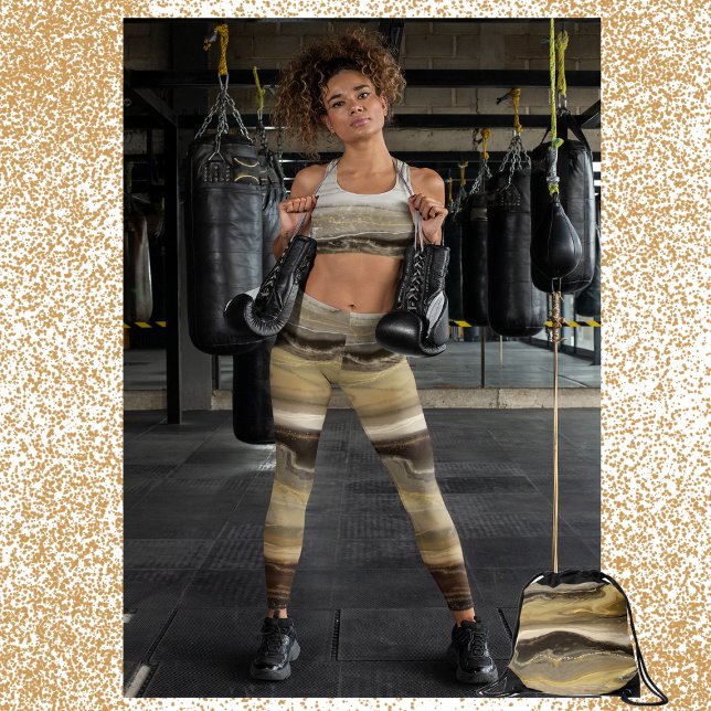 Leggings Café Mármol Adorable  (COFFEE MARBLE LEGGINS
great for fitness , yoga , running or just every day use.)
