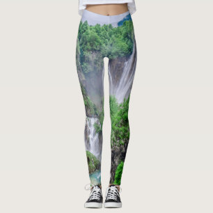 Leggings Caída de agua de los lagos Plitvice