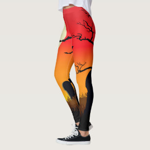 Leggings Caída de Halloween