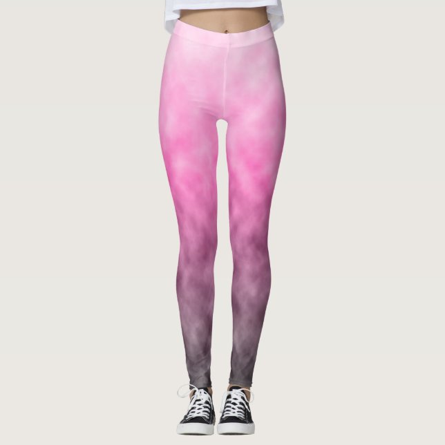 Leggings Caída de Rosa Silenciosa (Anverso)