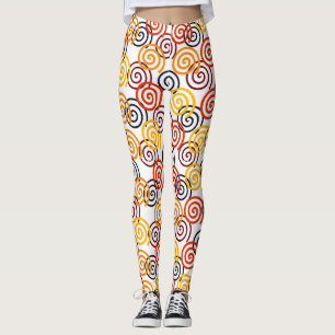 Leggings Caída de Swirls