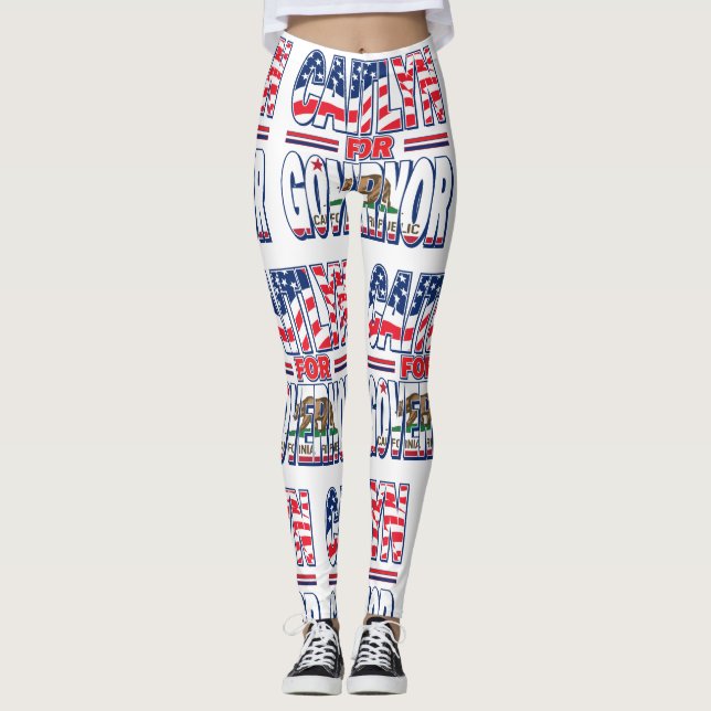 Leggings Caitlyn Jenner para gobernador (Anverso)