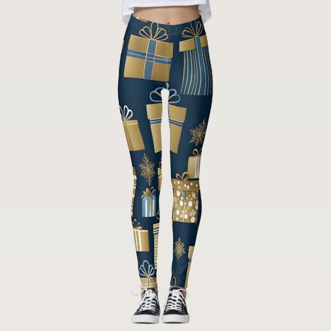 leggings cajas de navidad (Anverso)