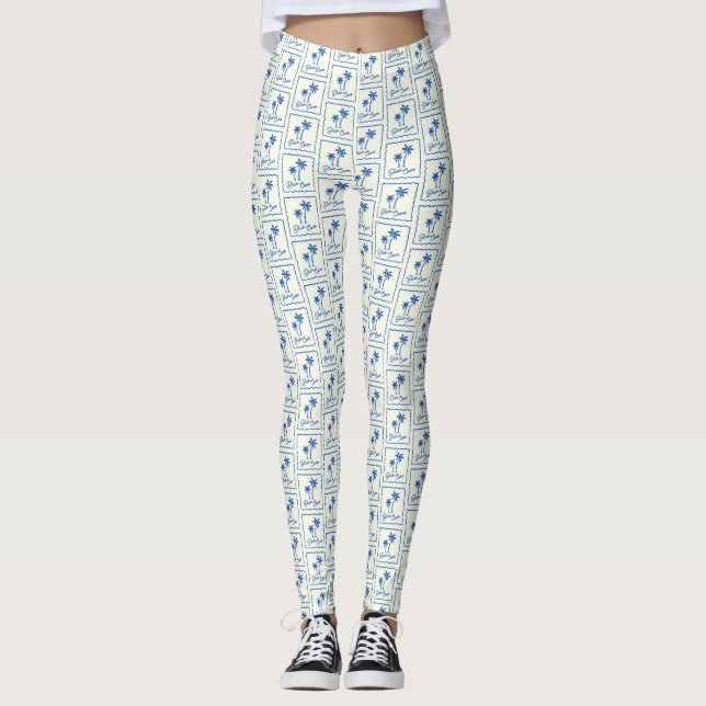Leggings Cala Azul (Anverso)