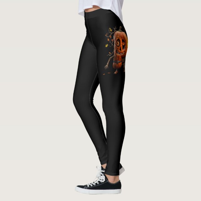 Leggings Calabaza de Halloween (Izquierda)
