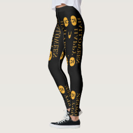 Leggings Calabaza feliz de Halloween