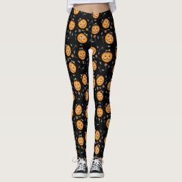 Leggings Calabaza Halloween Candy Lollipop