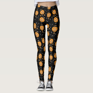 Leggings Calabaza Halloween Candy Lollipop
