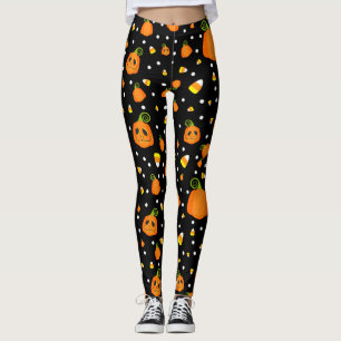 Leggings Calabazas Caprichosas y Diversión de Halloween con