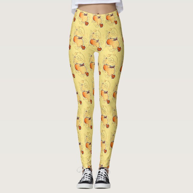 Leggings Calabazas Funky (Anverso)