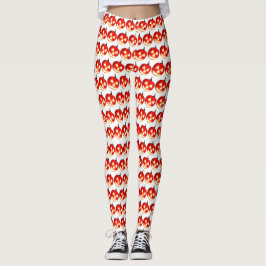 Leggings Calabazas talladas de Halloween