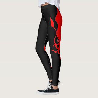 Leggings Calamar rojo
