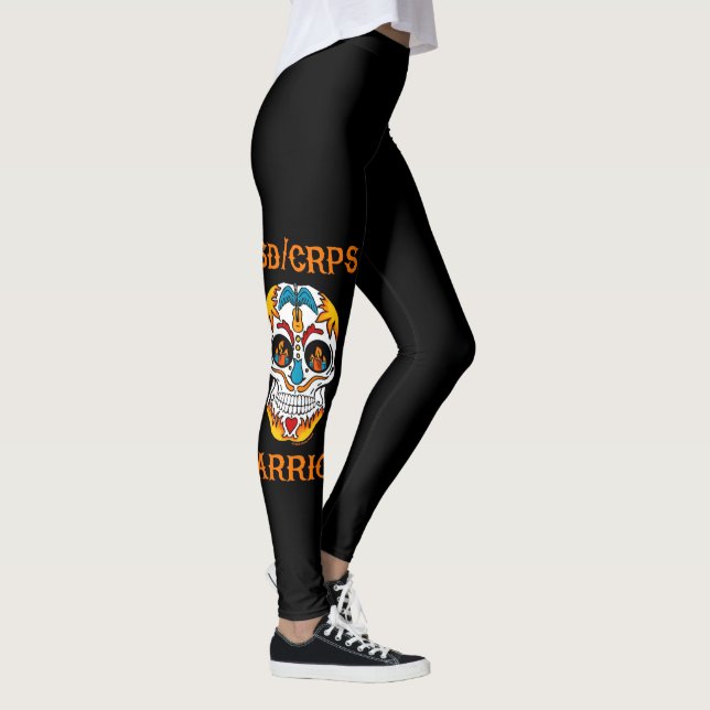 Leggings Calavera guerrera/azucarera...RSD/CRPS (Derecha)
