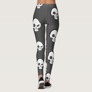 Leggings Calavera y bigote