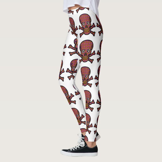 Leggings Calavera Y Huesos (Izquierda)