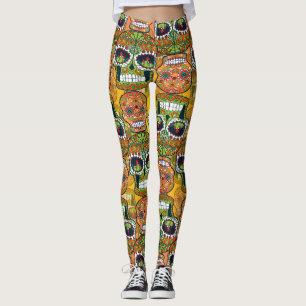 Leggings Calaveras de azúcar