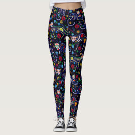 Leggings Calaveras Día de las Leyendas Pop muertas