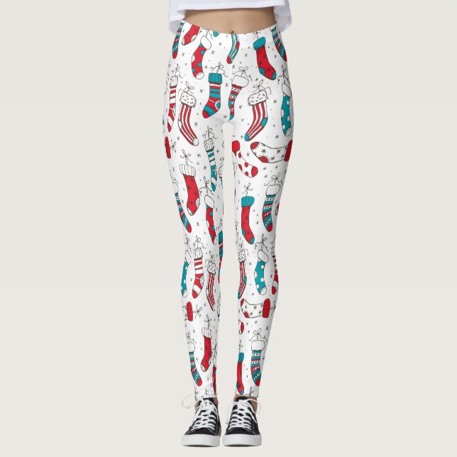 Leggings Calcetines de navidad (Anverso)