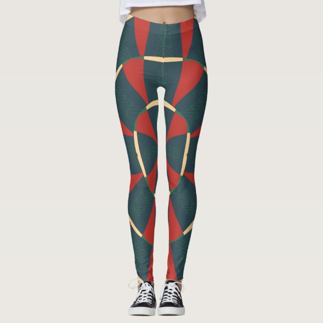 Leggings Caleidoscopio manálico (Anverso)