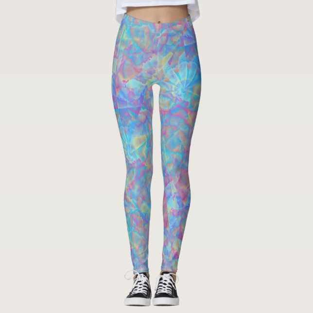 Leggings Caleidoscopio psicodélico (Anverso)