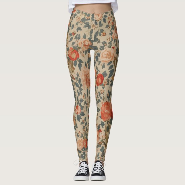 Leggings Cálido y floral Legado (Anverso)