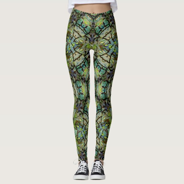 Leggings Calidoscopio forestal (Anverso)