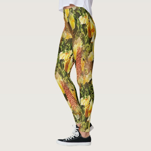 Leggings Cama de flores...... (Izquierda)