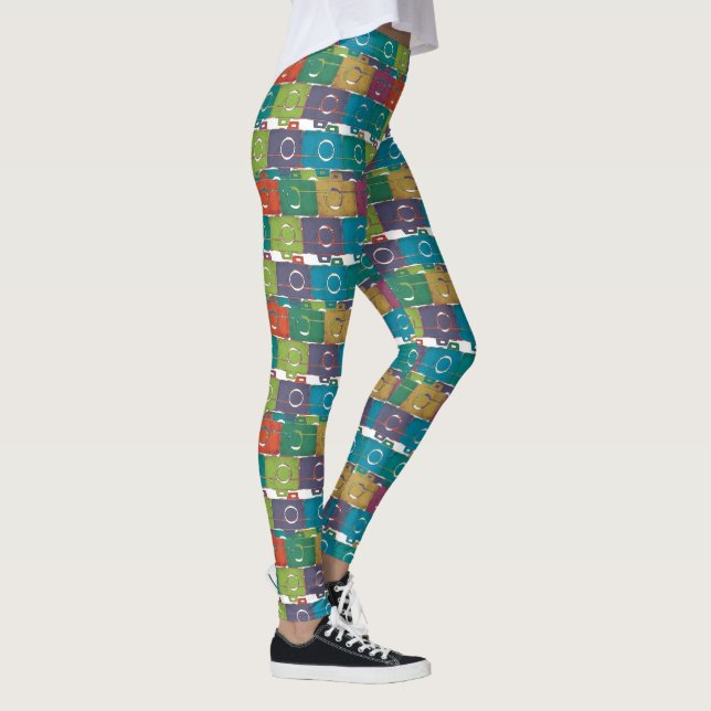 Leggings Cámaras multicolores (Derecha)