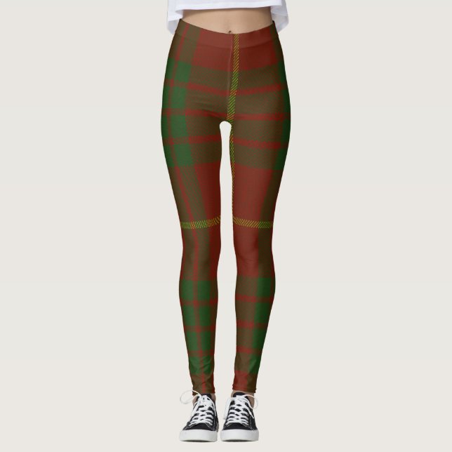 Leggings Cameron Tartan Clan Plaid (Anverso)